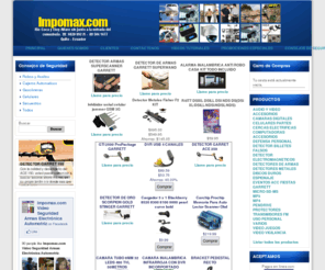 impomax.com: Impomax.com
Impomax la primera Tienda Electronica Virtual del Ecuador  Quito Ecuador Electronica Avanzada Seguridad Video Vigilancia Mp3 Mp4 Transmisores Fm