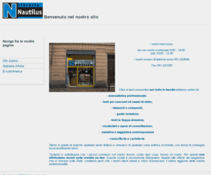 librerianautilus.com: Home page - Libreria Nautilus
