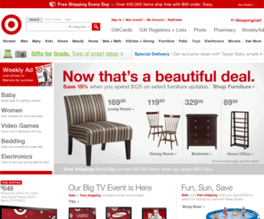 targetrecognition.org: Target.com - Furniture, Patio, Baby, Toys, Electronics, Video Games
Shop Target and get Bullseye Free shipping when you spend $50 on over a half a million items. Shop popular categories: Furniture, Patio, Baby, Toys, Electronics, Video Games.