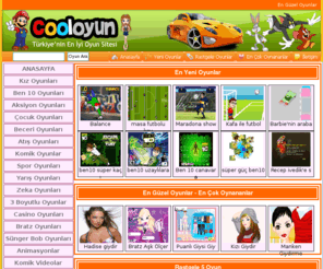 cooloyun.com: Cool Oyun - En Güzel Oyunlar Bu Sitede - Oyun Oyna
Cool Oyun, Binlerce Bedava Oyun Oyna, En Güzel Oyunlar Bu Siteden Oynanır. En Güzel Oyunlar Oynamak İstiyorsan Cool Oyun !