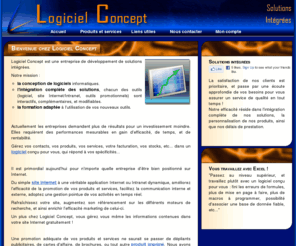 logiciel-concept.com: Logiciel Concept - Solutions logicielles efficaces
logiciel concept