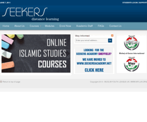 seekersonline.net: Seekers Distance Learning
Online Learning