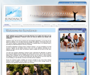 sundancemethadoneclinic.net: Sundance Methadone Clinic
Sundance Methadone Clinic - Chicago Treatment Centers, Treatment Centers in Chicago.