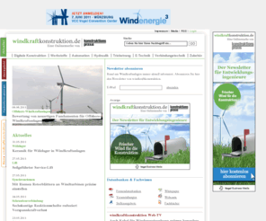 windkraftkonstruktion.de: Windkraftanlagen - Rotorblätter, Getriebe, Turm und mehr - Alles, was der Konstrukteur braucht
News und Fachbeiträge zur Konstruktion von Windkraftanlagen und deren Komponenten wie Getriebe, Rotorblätter und Turm