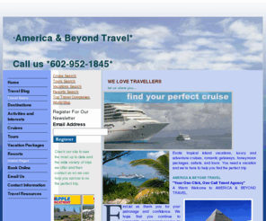 americaandbeyondtravel.com: WE LOVE TRAVELLERS
