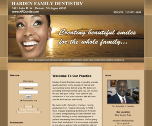 bestdentistonline.net: Harden Family Dentistry: News
Creating beautiful smiles for the whole family. Located in the New Center Area. Call for your appointment today.