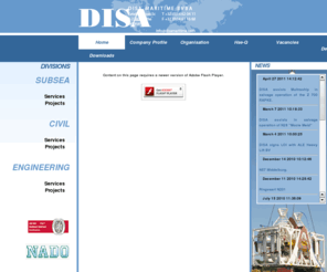 disa-international.com: Disa International Start
Disa international bvba, providing innovative and reliable subsea solutions.