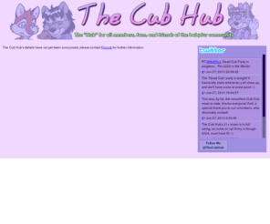 cubhouse.org: The Cub Hub - Social/Party Room at Anthrocon, Further Confusion, and Midwest Furfest
