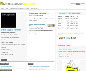 distresseddebt.com: Home | Distressed Debt Directory
Distressed Debt Directory is a hub for professionals and investors in the European distressed debt market.