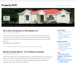 propertyncr.net: Property NCR — Latest news and updates on properties in Delhi NCR (Noida, Gurgaon, Ghaziabad, Faridabad)
Latest news on properties and real estate in Delhi NCR (Noida, Gurgaon, Ghaziabad, Faridabad)