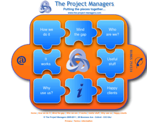 the-project-managers.net: The Project Managers - Putting the pieces together
The Project Managers - putting the pieces together and getting the jobs done