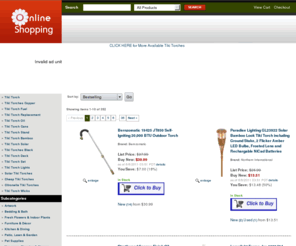 tikitorches.ca: Tiki Torches Fit for a Garden or Patio: Buy Tiki Torches at Discounted Prices
A great location to find that specific tiki torch that will fit nicely into your garden