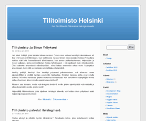 tilitoimistohelsinki.com: Tilitoimisto Helsinki
Haluatko löytää Tilitoimiston Helsingistä? Mutta Sinun tulee tietää nämä 3 asiaa, jotka voivat helposti jäädä huomiotta. Lataa ilmainen tilitoimisto-opas sivuiltamme.