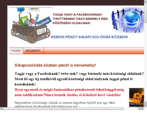 jovomlmuzlete.com: Jv? MLM zlete
Egy olyan j egyedi koncepcit ajnlok amely teljes mrtkben eltr a hagyomnyos Network Marketingt?l!