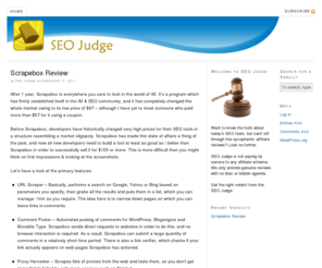 seo-judge.com: SEO Judge
SEO Software Reviews