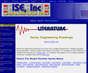 variacdrawings.com: Variable Transformer Drawings
Variable Transformer Drawings Including Detailed Dimensions and Electrical Characteristics of Our Variac Variable Transformers.