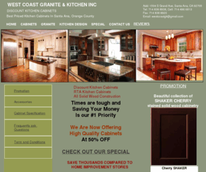 westcoastgk.com: Discount Kitchen Cabinet, best priced kitchen cabinet in Orange County
Best Priced Kitchen Cabinet in Orange County. We offer wide seletions of high quality of kitchen cabinets at affodable price.