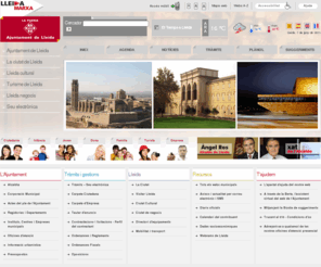 ayuntamientolleida.org: Paeria.es - Ajuntament de Lleida
Servei d'Internet de l'Ajuntament de Lleida, recull informació genèrica de la ciutat i de la corporació, permet realitzar gestions via Internet.