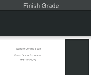 finishgradexcavation.com: Finish Grade
 