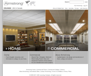 greatlookingceilings.com: Armstrong Ceilings: Ceiling Products for Home and Commercial Applications
Visit Armstrong Ceilings for both residential and commercial projects.  Our wide selection of ceiling products will meet all of your design needs.