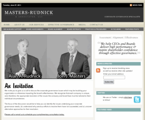 mastersrudnick.com: Masters-Rudnick | Governance Specialists
