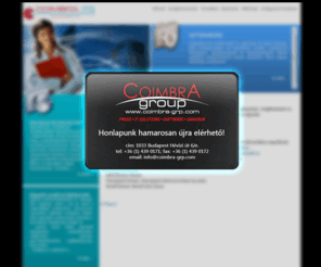 coimbraits.hu: Rólunk
Coimbra ITS Kft számítógép karbatartás