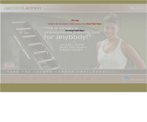 jacobsladderexercise.com: Jacobs Ladder - Ultimate Fitness Experience
Jacob's Ladder Total Body Climbing Treadmill, peak conditioning with no harmful impact. Taking aerobic training beyond conventional treadmill, bicycle and stepper exercise, to achieve a new level of aerobic conditioning.