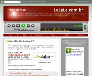 lalala.com.br: rádio ao vivo
