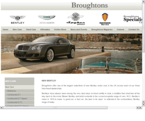 newbentley.com: New Bentley
The finest selection of new Bentleys in the UK from Broughtons
