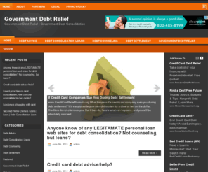 governmentdebtrelief.net: Government Debt Relief
Government Debt Relief | Government Debt Consolidation