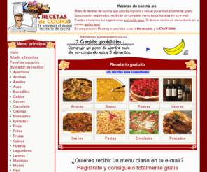 recetasdecocina.es: Recetas de cocina
Las mejores recetas de cocina en español