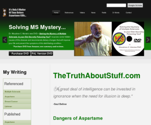 thetruthaboutstuff.com: Dangers of Aspartame, Nutrasweet and Artificial Sweetners
Aspartame causes disease, Equal sweetener is toxic, Dangers of Nutrasweet , artificial sweetener, phenylalanine in gum, Aspartame changes to formaldehyde, Health risks of diet soda