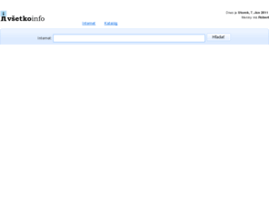vsetko.info: vsetko.info | katalóg web-stránok
vsetko.info - ručne triedený, prehladne zoradený katalóg webstránok