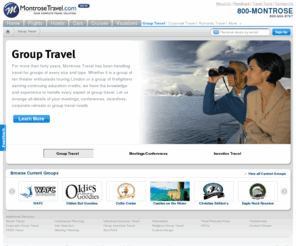 cecruise.com: Group Travel | Montrose Travel
Group Travel made easy! We can concentrate on the content of your meeting, your golf game on your incentive trip. 40 years of experience behind us.