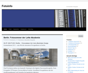 fotoinfo.de: Fotoinfo | mit Newsletter Fotografie
