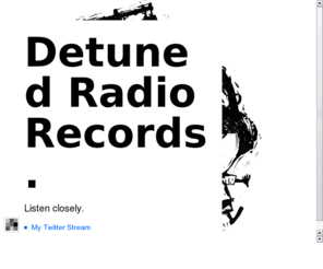 detunedradio.com: Detuned Radio Records
