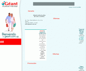 geant.com.uy: Bienvenido al Centro Comercial Géant
