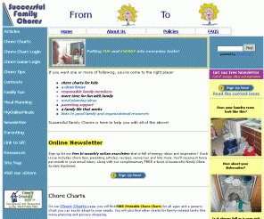 successfulfamilychores.com: Successful Family Chores
Successful Family Chores: a fun way to do chores, full of parenting help and resources