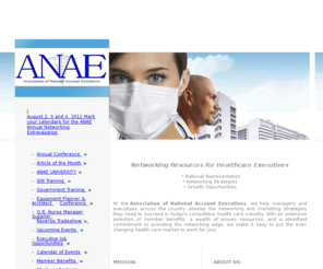 anae.us: Marketing Professionals for Health Care Managers—Laguna Niguel, California
Contact us in Laguna Niguel, California, for networking resources and networking strategies for health care managers and executives