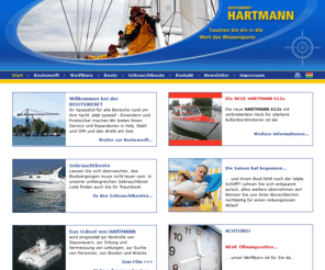 einsatzboote.com: www.hartmann.at : : Start
Bootswerft HARTMANN - alles für den Wassersport mit Freizeitbooten. Wir bauen Arbeits-, Feuerwehr- und Einsatzboote für Rettung, Bergung und andere Einsatzbereiche.