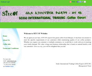 sitcof.com: Home Page
coffee export from Ethiopia