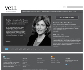 zerotogood.com: Vell Executive Search builds high performance leadership teams at the board, CEO and “C” level.
Vell Executive Search builds high performance leadership teams at the board, CEO and “C” level.