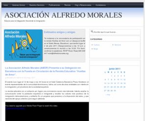 alfredomorales.org: Asociacion Alfredo Morales (AMOR)
Designed and developed by Codify Design Studio - codifydesign.com