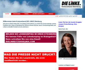 die-linke-steinburg.de: DIE LINKE Kreisverband Steinburg: Start
