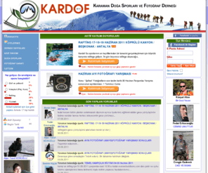 kardof.com: Karaman Doğa Sporları ve Fotoğraf  Derneği
Karaman Doğa Sporları ve Fotoğrafçılık Derneği