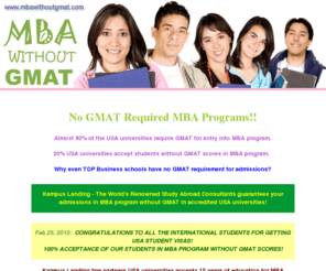 Mba University In Canada Without Gmat