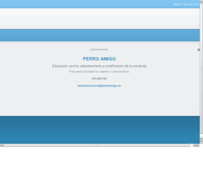 perroamigo.es: Perro Amigo
Joomla! - el motor de portales dinámicos y sistema de administración de contenidos