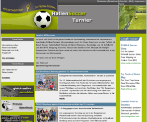 soccerturnier.de: HallenSoccer Turniere | Junioren Hallenmeisterschaften des Landkreises Bamberg
Im Winter jeden Jahres findet in den Hallen des Landkreises Bamberg die Soccer Hallenmeisterschaften der E-, F- und G-Junioren statt, zum Teil schon zum 25. Mal.