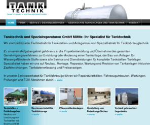 tanktechnik.com: Tanktechnik und Spezialreparaturen  Lemp
