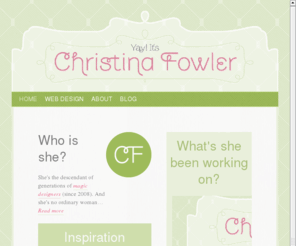 christinafowler.com: Yay! It’s Christina Fowler
LWL